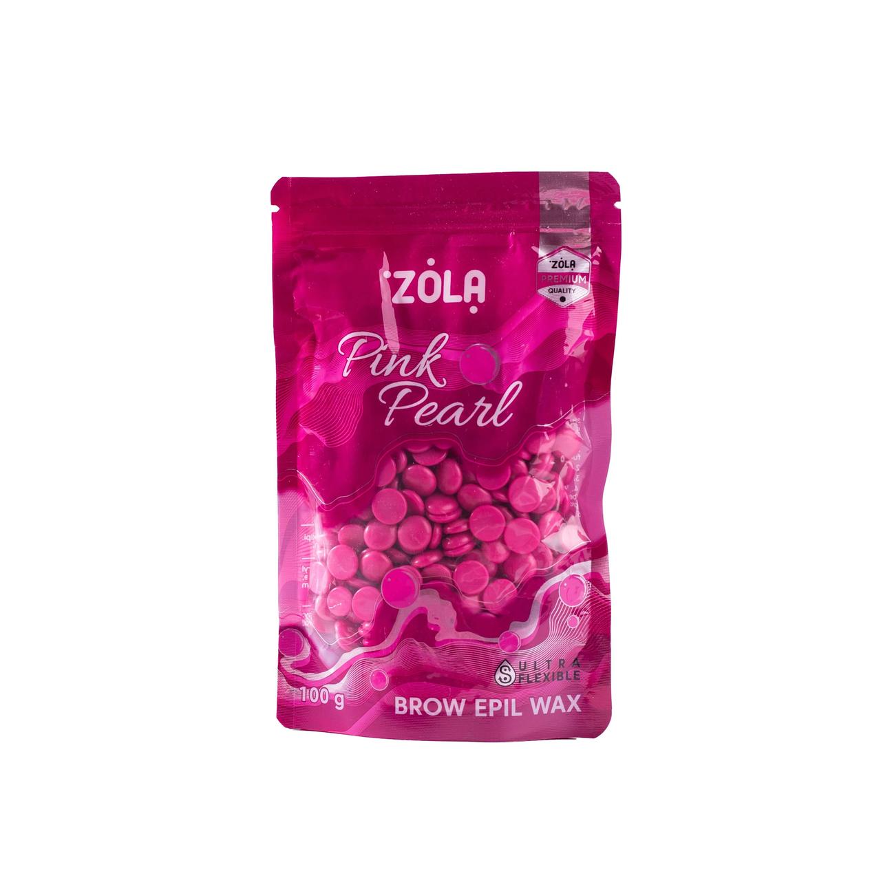 Віск в гранулах ZOLA Brow Epil Wax Pink Pearl, 100 г