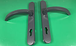 Дверний гарнітур Люксембург, підпружинений HOPPE антрацит, арт. 12245665