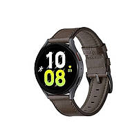 Ремінець шкіряний для годинника 22 мм коричневий для Xiaomi Mi Watch 2 Pro / S3 / S2 / S1, фото 6