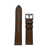 Ремінець шкіряний для годинника 22 мм коричневий для Xiaomi Mi Watch 2 Pro / S3 / S2 / S1, фото 3
