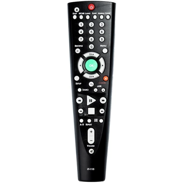 Пульт для телевізора BBK LT115 black, LT121