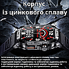 Смарт годинник чоловічий з чорним залізним ремінцем з компасом з дзвінком з браслетом Smart Watch Modfit Ultra, фото 4