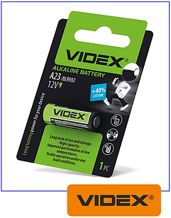 Батарейка лужна Videx А23/Е23А BLISTER CARD