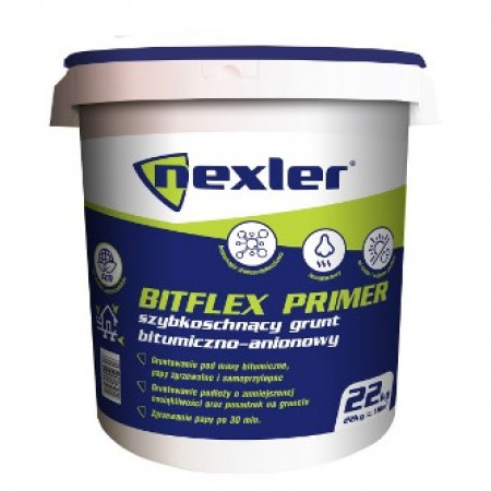 Швидковисихаюча бітумно-аніонна ґрунтовка NEXLER Bitflex Primer
