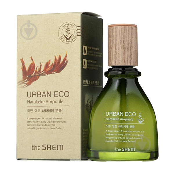 Відновлювальна сироватка з екстрактом новозеландського льону The SAEM Urban Eco Harake Ampoule 45 мл