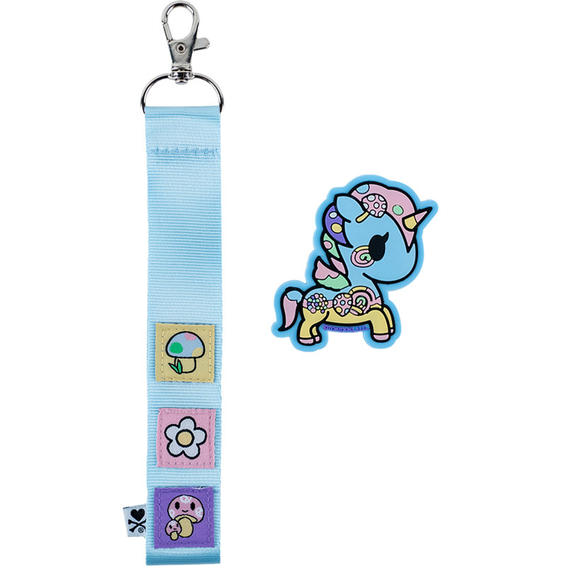 Набір бейдж на липучці та підвіска Kite tokidoki TK24-3010-2, 2 шт., фото 1