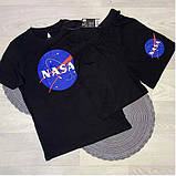 Трикотажна піжама футболка + шорти на хлопчика Nasa р.134-140, 8-10 років, фото 2