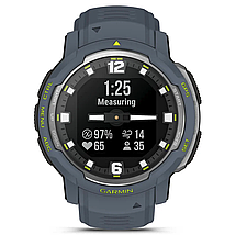 Годинник Garmin Instinct Crossover - Standard Edition Blue Granite, фото 6
