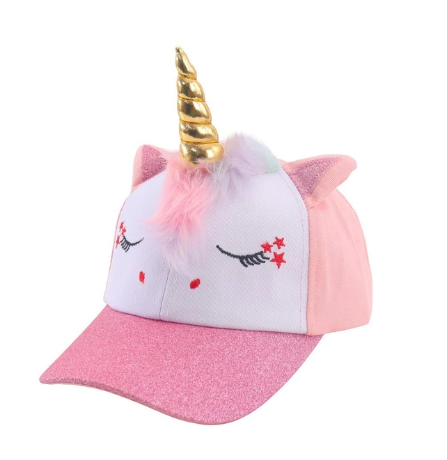 Кепка бейсболка Поні з рогом та гривою для дівчаток GH р. р. 52-54 см