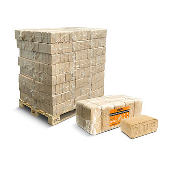 ICOAL Паливні Брикети РУФ, RUF в термоупаковці з дубу 960кг