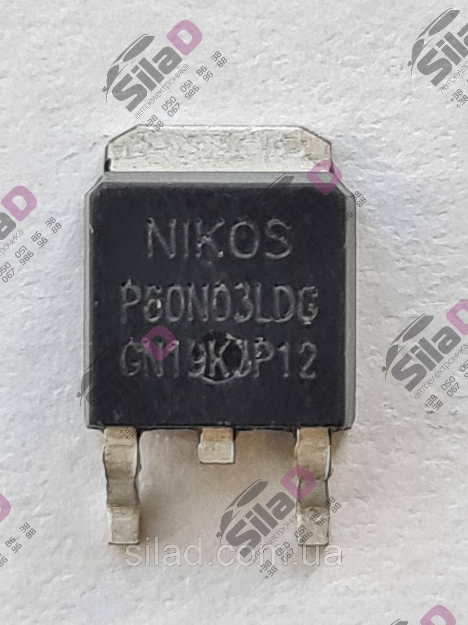 Мікросхема P60N03LDG Niko-Sem корпус TO252, фото 1