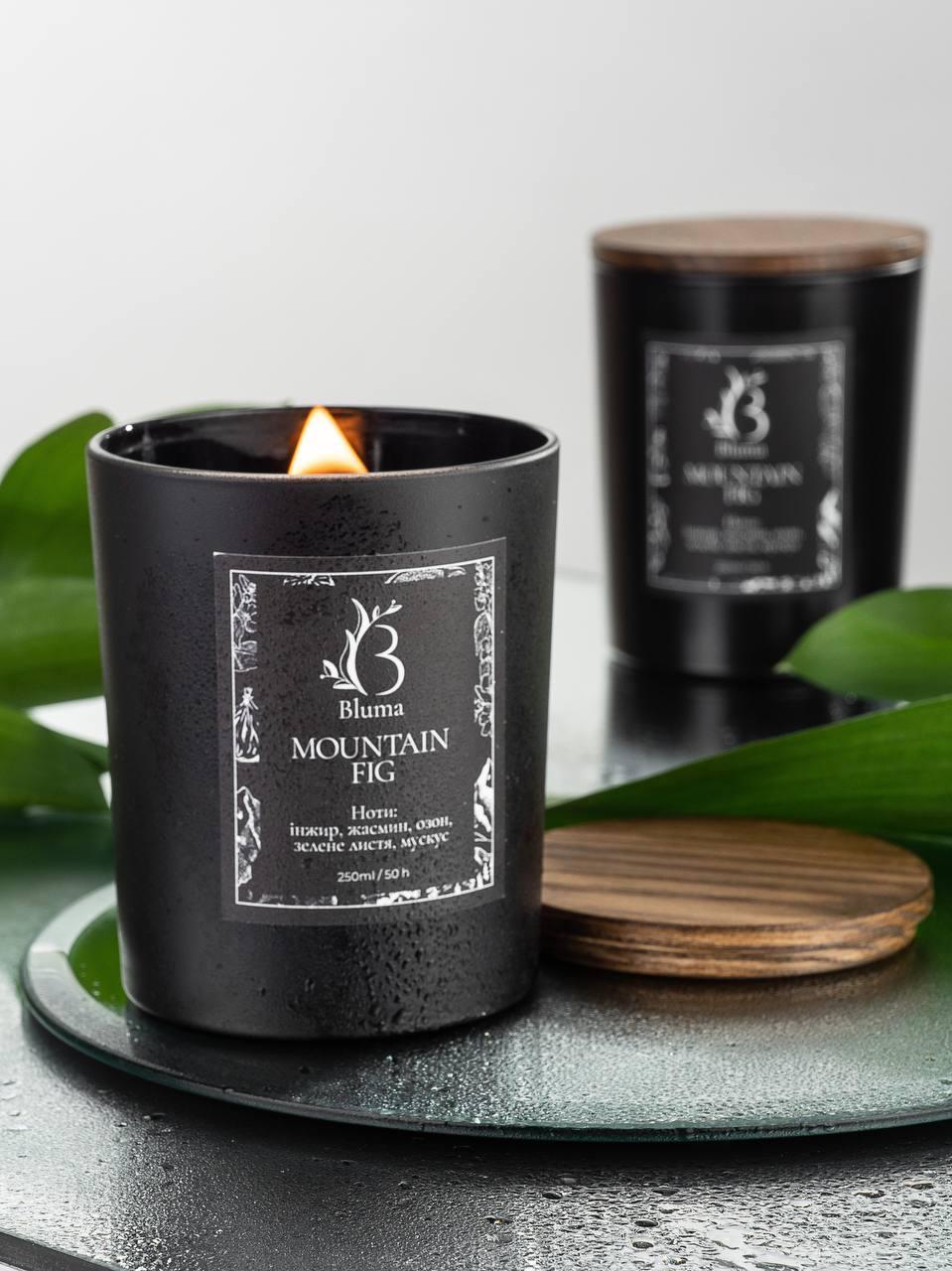 Ароматическая свеча Mountain Fig 250 мл, декоративные аромасвечи ...