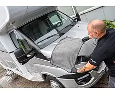 Серветка з мікрофібри для зовнішнього застосування 80х50 см SONAX Microfaser Trocken Tuch Plus, фото 5