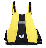 Туристичний рятувальний жилет для водних видів спорту SeaBird Pro Vest жилет для каяку M/L жовтий, фото 2