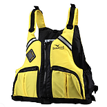Туристичний рятувальний жилет для водних видів спорту SeaBird Pro Vest жилет для каяку M/L жовтий, фото 3