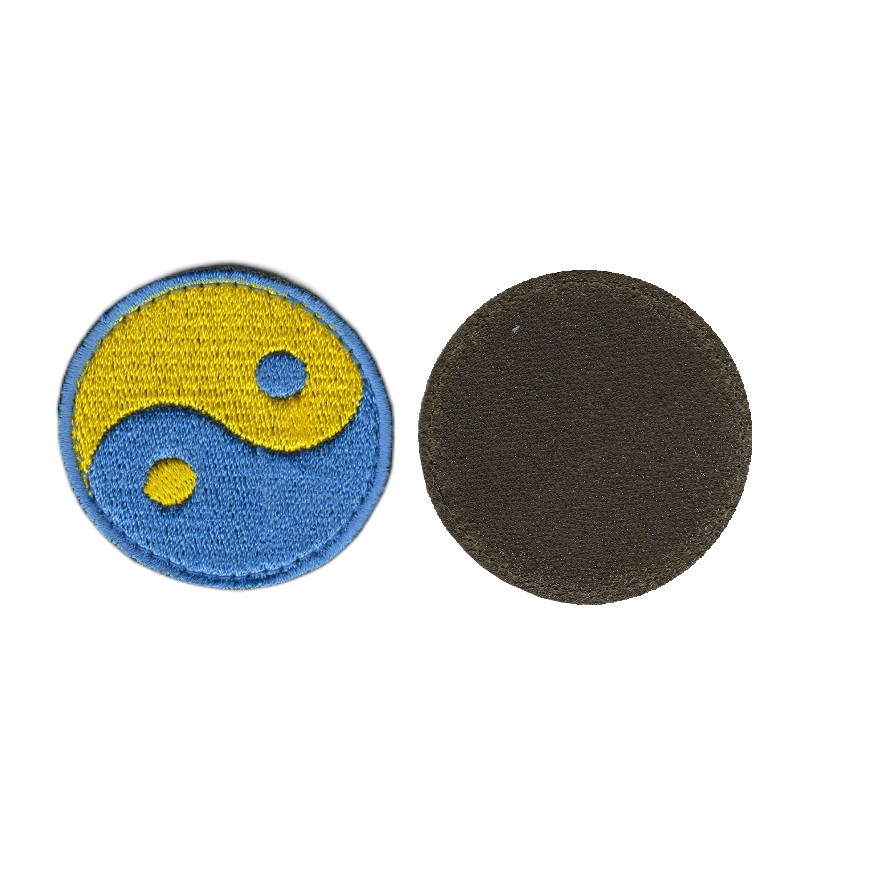 Шеврон військовий/ армійській інь янь, ЗСУ, діаметр 8 см, фото 1