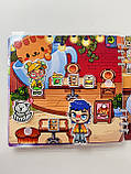 Розвиваючий книжка альбом липучки ТОКА БОКА Avatar World Містечко модниць 202408, фото 8