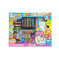Scentos Ароматний набір для творчості — Кумедна компанія (олівці,пенал, маркери,наліпки)