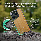 Чохол Mous Limitless 5.0 Bamboo MagSafe Compatible для iPhone 15 Pro Max, фото 5