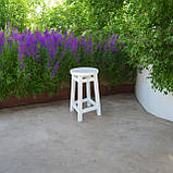 Низький Табурет ПАБ Комфорт з дерева Вільха Для Барної стійки, Кав'ярні або на Балкон 58см, фото 5