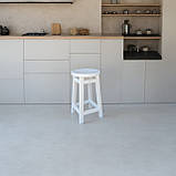 Низький Табурет ПАБ Комфорт з дерева Вільха Для Барної стійки, Кав'ярні або на Балкон 58см, фото 2