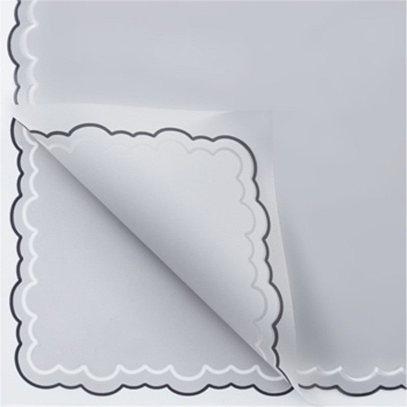 Калька 58х58 см для квітів із візерунком паковання 5 шт., фото 1