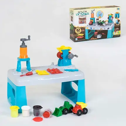 Ігровий набір зі столиком для ліплення A-Toys Земляні роботи, 8734, фото 1