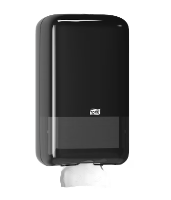 Tork диспенсер для листового туалетного паперу, чорний, арт. 556008