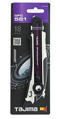 Сегментний ніж Premium 18мм TAJIMA Fin Cutter DFC561N + гвинтовий фіксатор