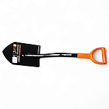 Лопата туристична коротка штикова саперка Solid Fiskars 131417 (1014809/1066715), фото 3