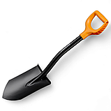 Лопата туристична коротка штикова саперка Solid Fiskars 131417 (1014809/1066715), фото 4