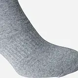 Набір чоловічих шкарпеток бавовняних коротких Лео Snickers 40-45 6 пар Сірий, фото 4