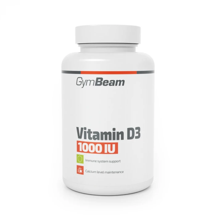 Вітамін D3 1000 IU - GymBeam, 60 капсул