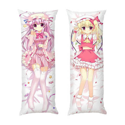 Дакімакура подушка-обіймашка «Pachuli and Flandre. Tou Hou Project», фото 1