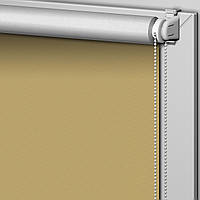 Рулонна штора "Блекаут ТЕРМО" Крем брюле