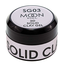 Гель - пластилін для дизайну нігтів Moon Full 3d Solid Glay Gel SC03, 5 мл
