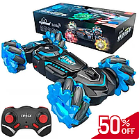 Світна машинка-перевертень трюковий всюдихід на радіокеруванні STUNT H6020 з пультом ДК, перевертні ТОП