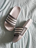 Жіночі шльопанці Adidas Slides White Grey ALL12451, фото 3