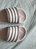 Жіночі шльопанці Adidas Slides White Grey ALL12451, фото 9