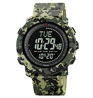 Skmei 2095 чоловічий спортивний годинник із компасом камуфляж