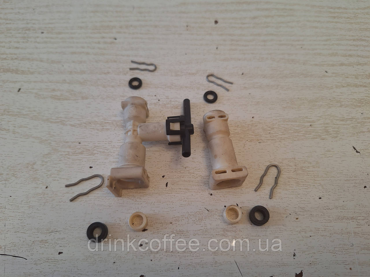 Комплект перехідників для бойлера для кавомашини Delonghi ECAM 556.75.MS Primadonna Class б/у, фото 1