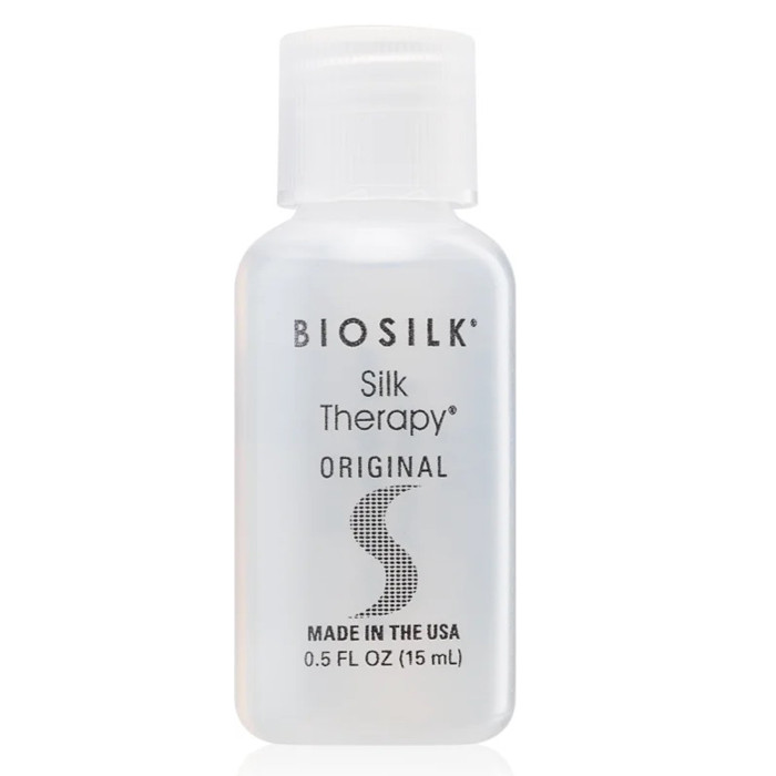 Відновлюючий догляд для волосся із натуральним рідким шовком BioSilk Silk Therapy Original 15мл, фото 1