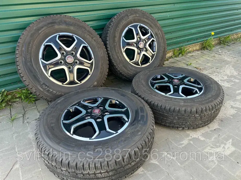Літній комплект в зборі Fiat Ducato Jumper 5/130 R16 6J ET68 + шини літо 225/75R16C