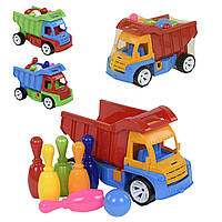 Ігровий набір самоскид Алекс BAMSIC (відерце, лійка, пасочки) 084