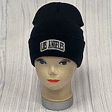 М 90035. Шапка для хлопчика-підлітка , розмір вільний, різні кольори 6-30 років, фото 5