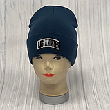 М 90035. Шапка для хлопчика-підлітка , розмір вільний, різні кольори 6-30 років, фото 6