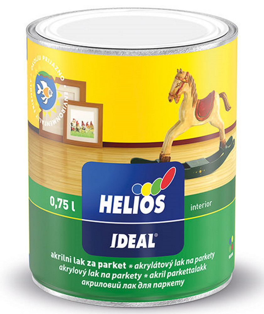 Helios Ideal лак для паркету акриловий глянцевий