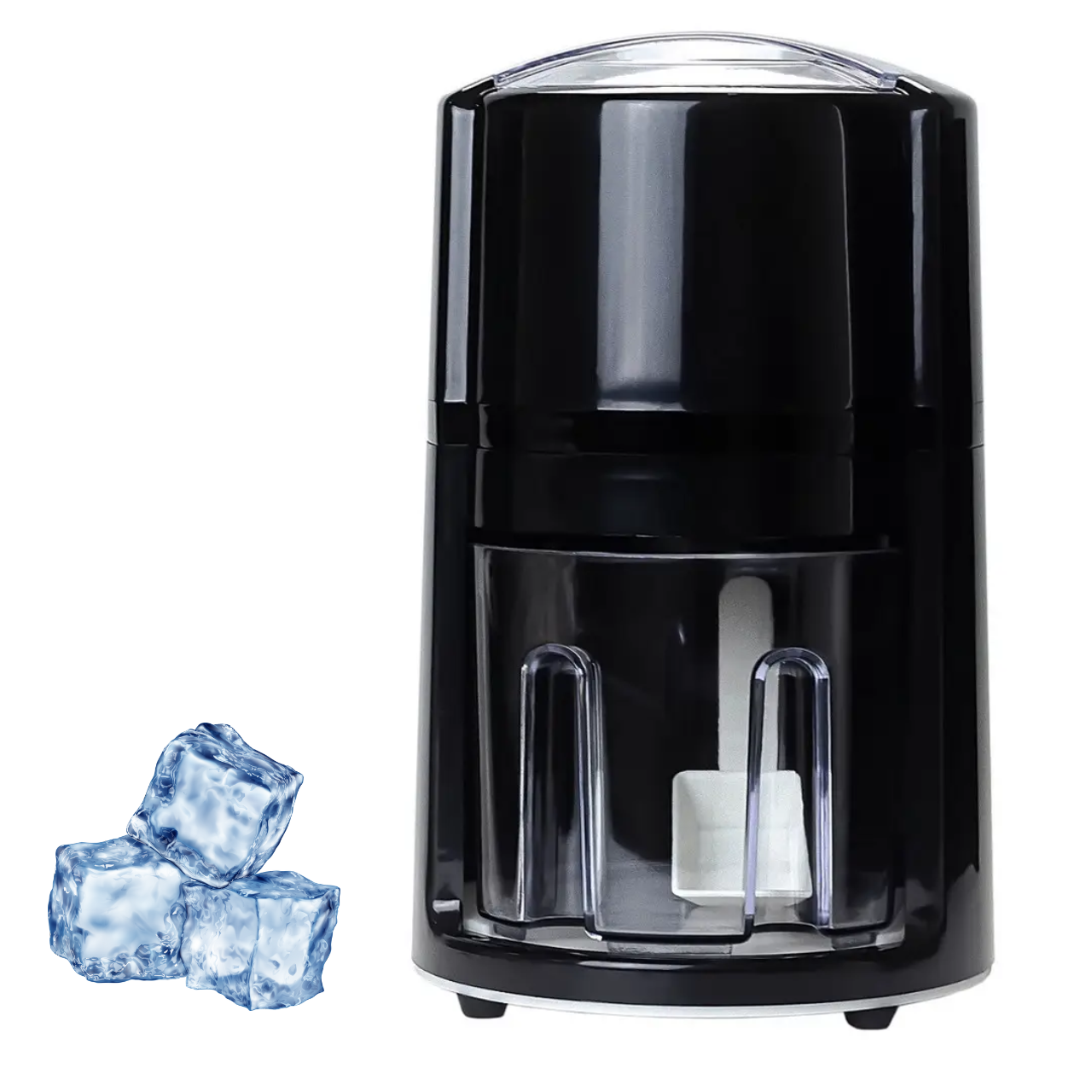 Крашмейкер Подрібнювачі для льоду Машина для льоду Кришник льоду Крига крижана Кригомолки Льодокрошувач чорний