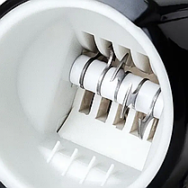 Крашмейкер Подрібнювачі для льоду Машина для льоду Кришник льоду Крига крижана Кригомолки Льодокрошувач чорний, фото 5