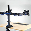 Кріплення настільне на два монітори Z022, Кронштейн для двох моніторів, телевізорів, фото 6